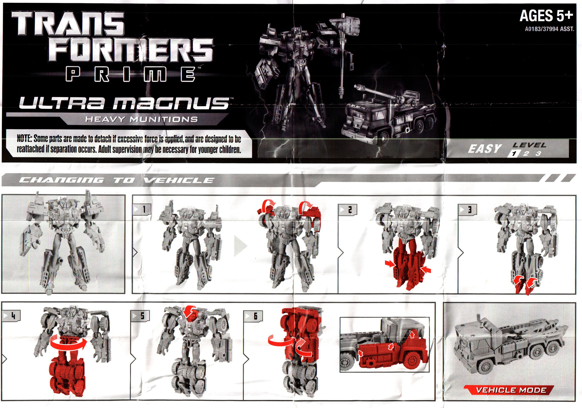 Cyberverse Commander Class Ultra Magnus (Transformers, Prime, Autobot